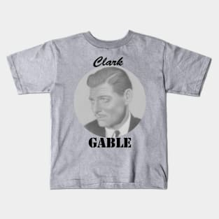 Clark Gable Kids T-Shirt